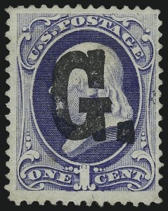 Sale 1062, Lot 382, 1873 Continental Bank Note Co. Issue (Scott 156-166)