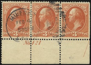 Sale 1062, Lot 407, 1879-93 American Bank Note Co. Issues (Scott 182-229)