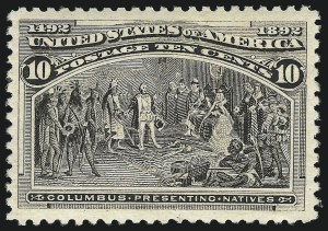 Sale 1062, Lot 424, 1893 Columbian Issue (Scott 230-245)