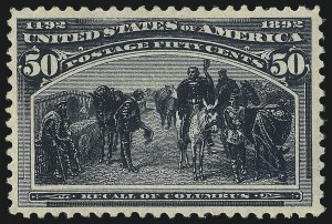 Sale 1062, Lot 427, 1893 Columbian Issue (Scott 230-245)