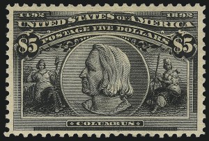 Sale 1062, Lot 432, 1893 Columbian Issue (Scott 230-245)