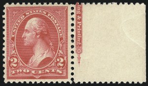 Sale 1062, Lot 436, 1894 Unwatermarked Bureau Issue (Scott 246-263)