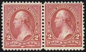 Sale 1062, Lot 450, 1895-98 Watermarked Bureau Issues (Scott 264-284)