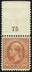 Sale 1062, Lot 458, 1895-98 Watermarked Bureau Issues (Scott 264-284)