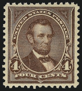 Sale 1062, Lot 463, 1895-98 Watermarked Bureau Issues (Scott 264-284)