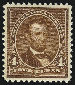 Sale 1062, Lot 464, 1895-98 Watermarked Bureau Issues (Scott 264-284)