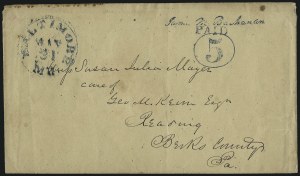 Sale 1062, Lot 5, Postmasters Provisionals