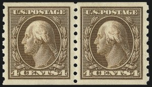 Sale 1062, Lot 582, 1909 Commemoratives, 1910-13 Washington-Franklin Issue (Scott 369-396)