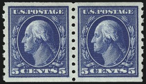 Sale 1062, Lot 585, 1909 Commemoratives, 1910-13 Washington-Franklin Issue (Scott 369-396)