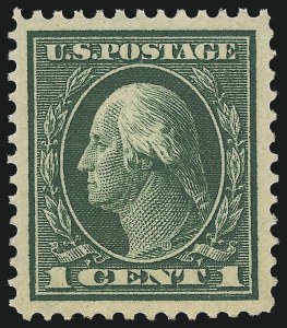 Sale 1062, Lot 591, 1913-15 Panama-Pacific, 1912-14 Washington-Franklin Issue (Scott 397-423)