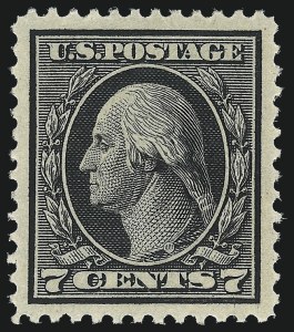 Sale 1062, Lot 595, 1913-15 Panama-Pacific, 1912-14 Washington-Franklin Issue (Scott 397-423)