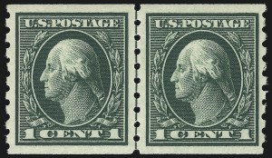 Sale 1062, Lot 597, 1913-15 Panama-Pacific, 1912-14 Washington-Franklin Issue (Scott 397-423)