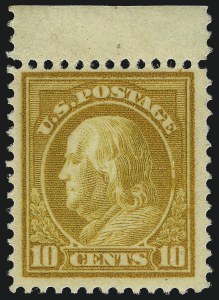 Sale 1062, Lot 602, 1913-15 Panama-Pacific, 1912-14 Washington-Franklin Issue (Scott 397-423)
