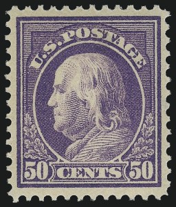 Sale 1062, Lot 606, 1913-15 Panama-Pacific, 1912-14 Washington-Franklin Issue (Scott 397-423)
