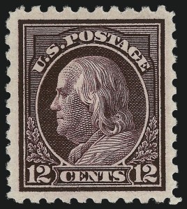 Sale 1062, Lot 617, 1913-15 Washington-Franklin Issues (Scott 424-449)