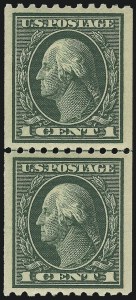 Sale 1062, Lot 622, 1913-15 Washington-Franklin Issues (Scott 424-449)