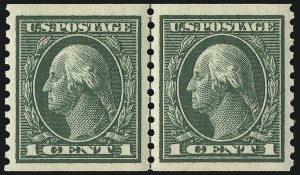 Sale 1062, Lot 625, 1913-15 Washington-Franklin Issues (Scott 424-449)