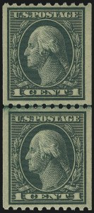 Sale 1062, Lot 637, 1913-15 Washington-Franklin Issues (Scott 424-449)