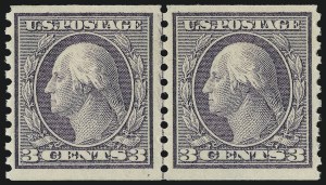 Sale 1062, Lot 650, 1913-15 Washington-Franklin Issues, cont. (Scott 450-461)