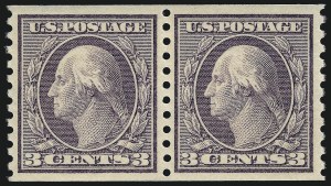 Sale Number 1062, Lot Number 651, 1913-15 Washington-Franklin Issues, cont. (Scott 450-461)