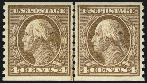 Sale 1062, Lot 653, 1913-15 Washington-Franklin Issues, cont. (Scott 450-461)
