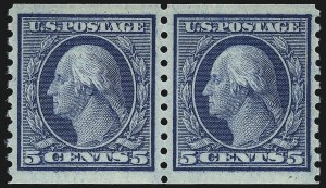 Sale Number 1062, Lot Number 656, 1913-15 Washington-Franklin Issues, cont. (Scott 450-461)