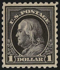 Sale 1062, Lot 660, 1913-15 Washington-Franklin Issues, cont. (Scott 450-461)