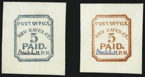 Sale 1062, Lot 9, Postmasters Provisionals