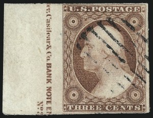 Sale 1062, Lot 98, 3c 1851-56 Issue (Scott 10-11A)