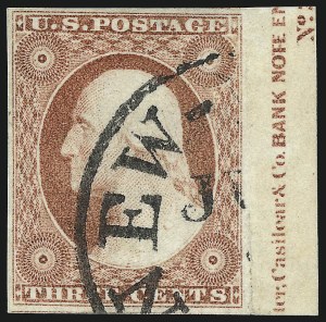 Sale 1062, Lot 99, 3c 1851-56 Issue (Scott 10-11A)