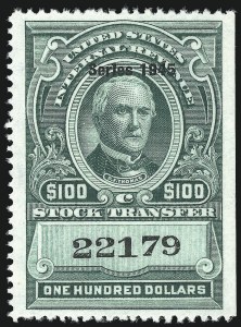 Sale 1066, Lot 196, Stock Transfer