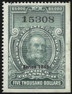 Sale 1066, Lot 211, Stock Transfer