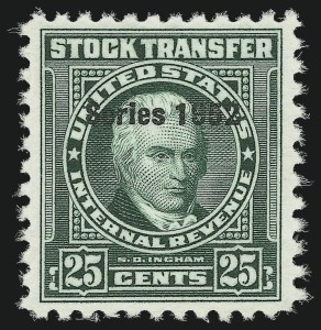 Sale 1066, Lot 216, Stock Transfer