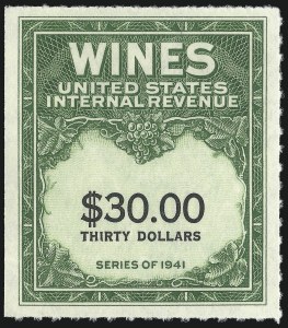 Sale 1066, Lot 222, Wine and Beer Stamps