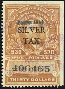 Sale 1066, Lot 249, Silver Tax