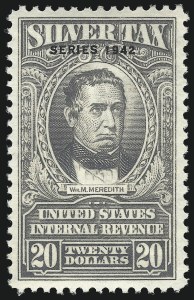 Sale 1066, Lot 257, Silver Tax