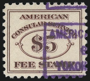 Sale 1066, Lot 267, Narcotic, Consular and Customs