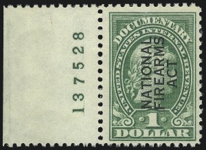 Sale 1066, Lot 295, Firearms Transfer, War Savings