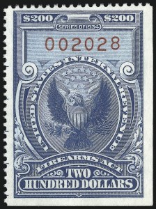 Sale 1066, Lot 298, Firearms Transfer, War Savings