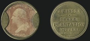 Sale 1066, Lot 325, Civil War Encased Postage