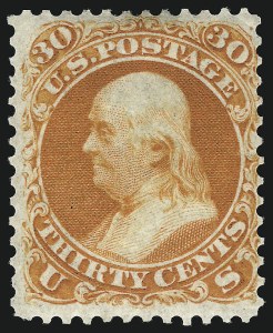 Sale 1067, Lot 1002, 1861-66 Issue (Scott 61-70c)