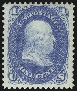 Sale 1067, Lot 1006, 1861-66 Issue (Scott 61-70c)