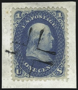 Sale 1067, Lot 1008, 1861-66 Issue (Scott 61-70c)