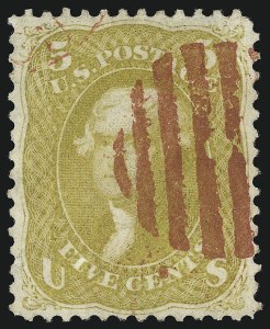 Sale 1067, Lot 1022, 1861-66 Issue (Scott 61-70c)