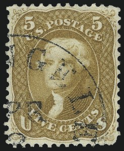 Sale 1067, Lot 1023, 1861-66 Issue (Scott 61-70c)