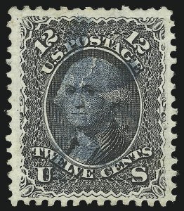 Sale 1067, Lot 1076, 1867-68 Grilled Issue and 1875 Re-Issue of 1861 Issue (Scott 84-111)