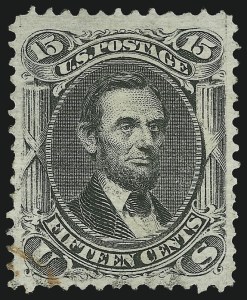Sale 1067, Lot 1077, 1867-68 Grilled Issue and 1875 Re-Issue of 1861 Issue (Scott 84-111)