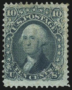 Sale 1067, Lot 1080, 1867-68 Grilled Issue and 1875 Re-Issue of 1861 Issue (Scott 84-111)