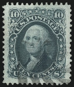 Sale 1067, Lot 1081, 1867-68 Grilled Issue and 1875 Re-Issue of 1861 Issue (Scott 84-111)