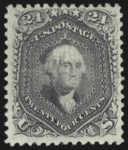 Sale 1067, Lot 1087, 1867-68 Grilled Issue and 1875 Re-Issue of 1861 Issue (Scott 84-111)